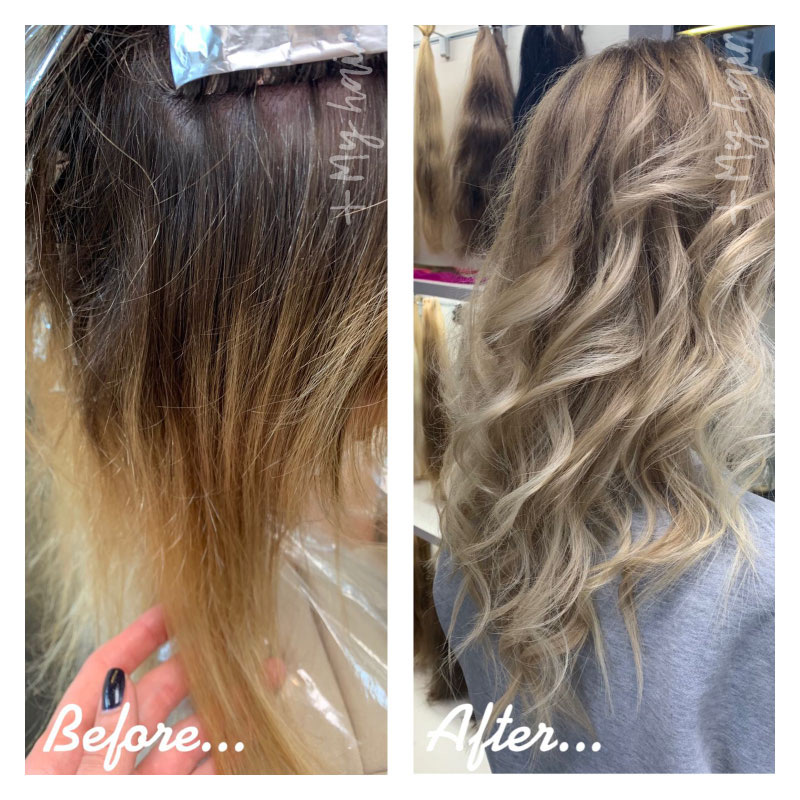 Before and after extensions